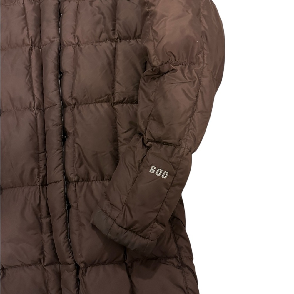 The North Face Women’s XS Brown 600 Fill Down Puffer Coat w/ Hood - Picture 6 of 9